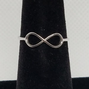 Sterling Silver Infinity Symbol Ring SZ6